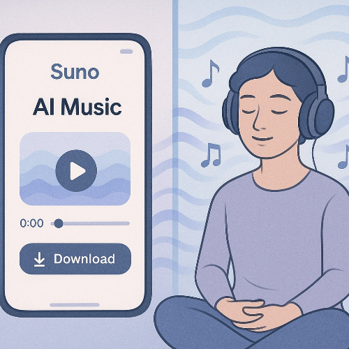 Скачивание Музыки Suno AI